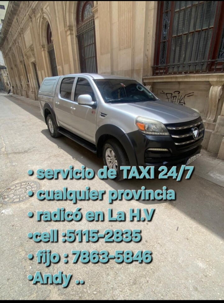 Portada de Servicio de taxi 24/7 a cualquier provincia y aeropuerto