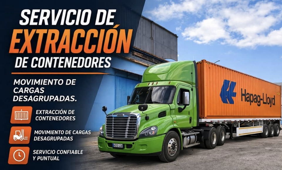 Portada de Transportación de contenedores en todo el país