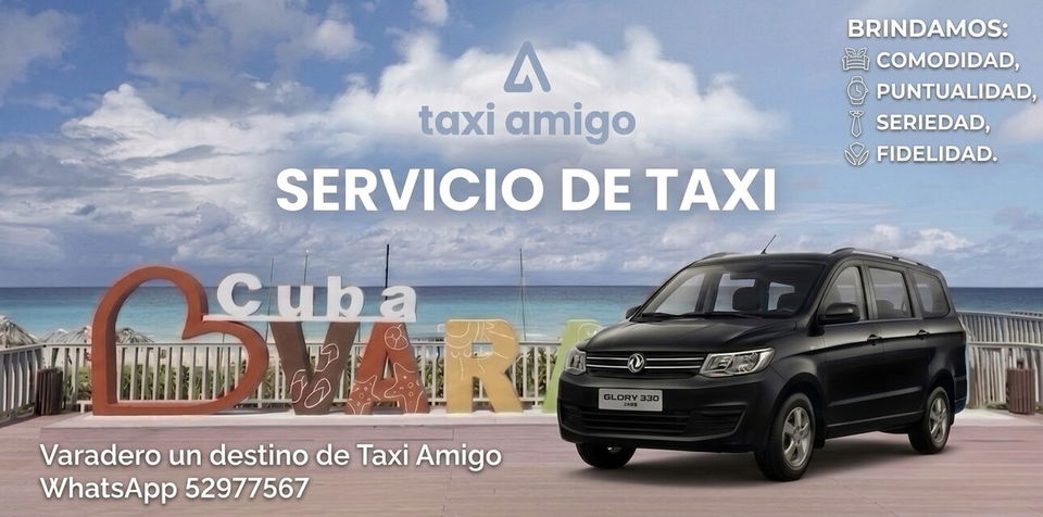 Portada de Transporte privado a Varadero y Jibacoa - 7 plazas con aire acondicionado