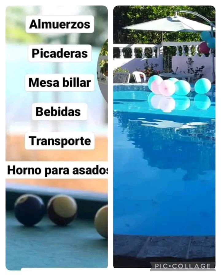 Portada de Renta de Pasadía en Boyeros con Piscina para hasta 60 personas