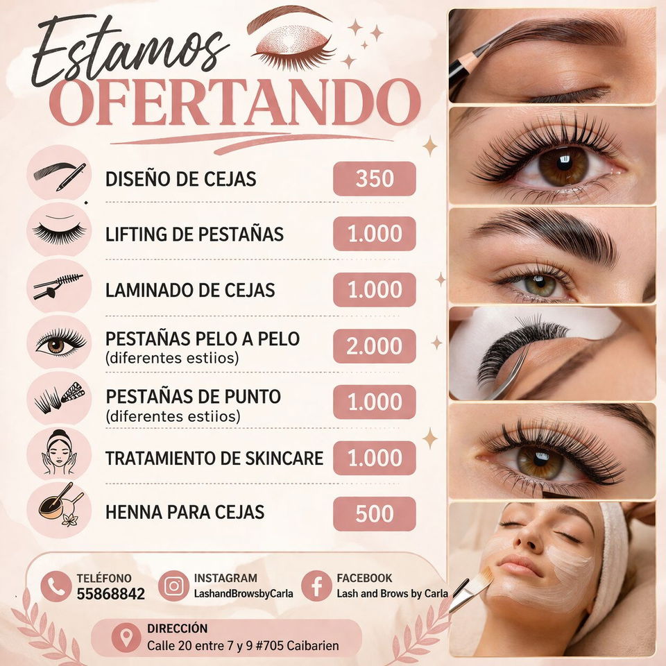 Portada de Salón Lash and Brows by Carla: extensiones de pestañas y diseño de cejas