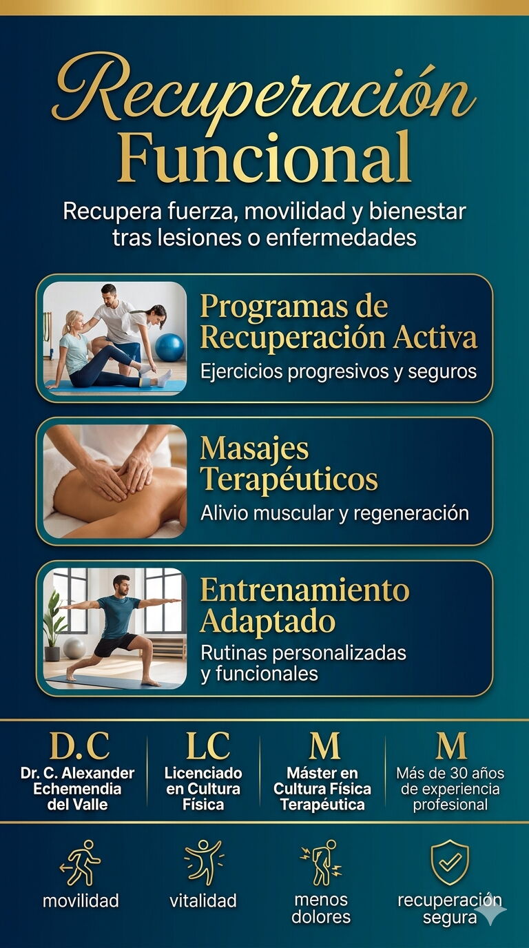 Portada de Ejercicios físicos y masajes terapéuticos para tu bienestar
