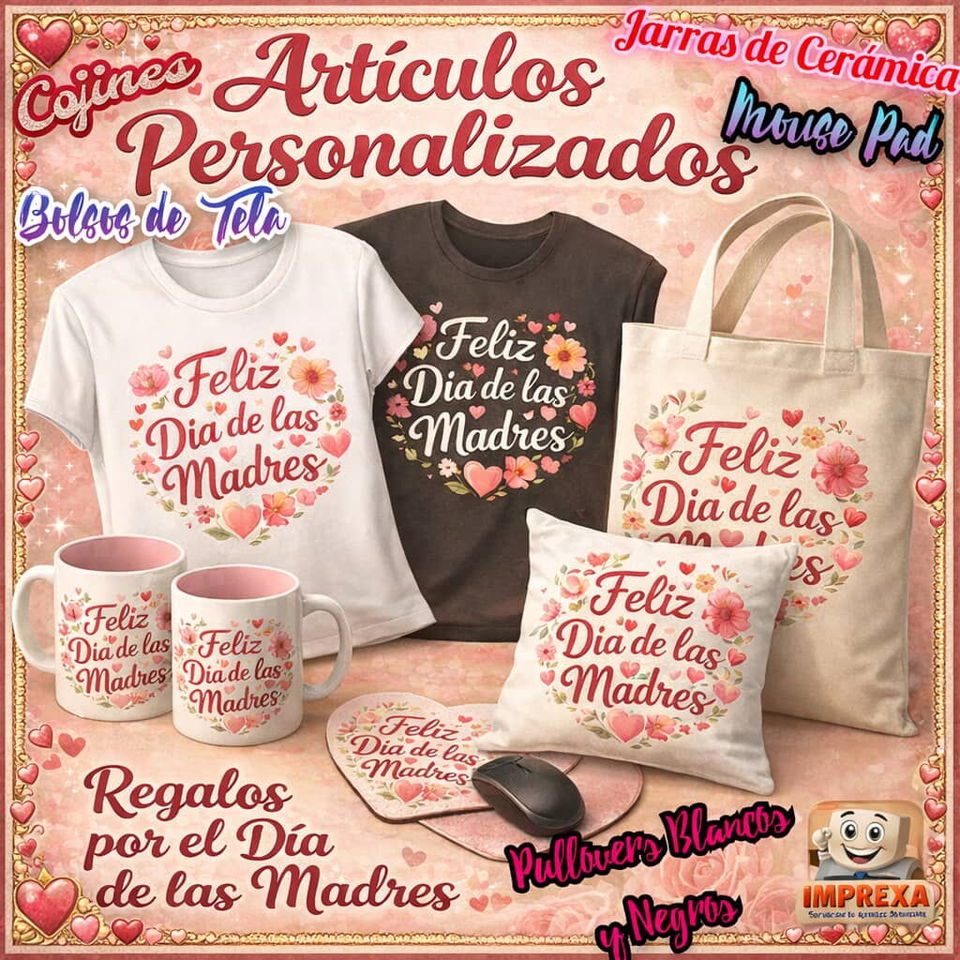 Portada de Regalos personalizados para el Día de las Madres y más