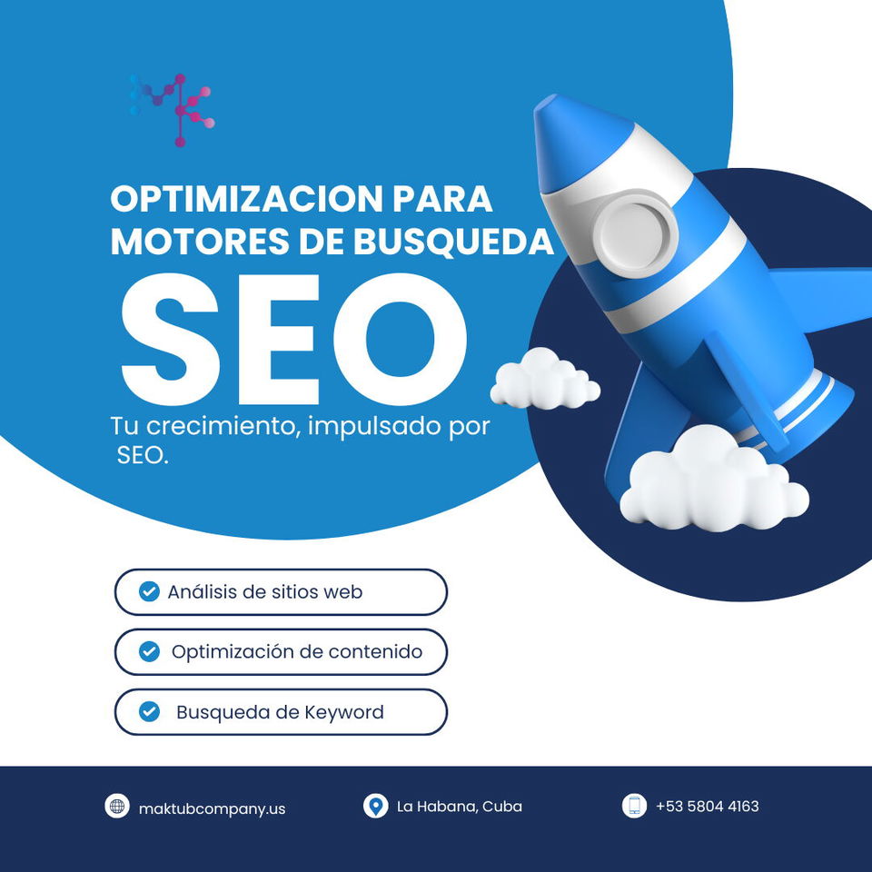Portada de Servicios de SEO para tu sitio web | Agencia Maktub - Posicionamiento web