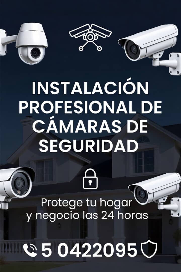 Portada de Instalación Profesional de Cámaras de Seguridad