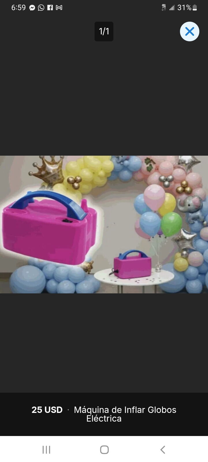 Portada de Infladores eléctricos y manuales para globos, bombas de confeti y más
