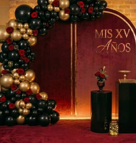 Portada de Decoración de fiestas y quinces