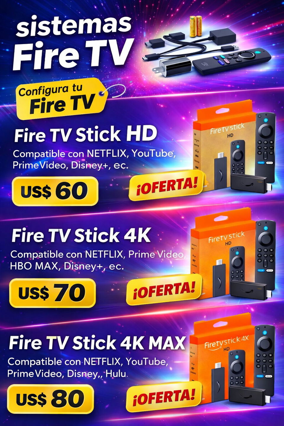 Portada de Instalación de Xuper o MagisTV en Fire TV y dispositivos Android