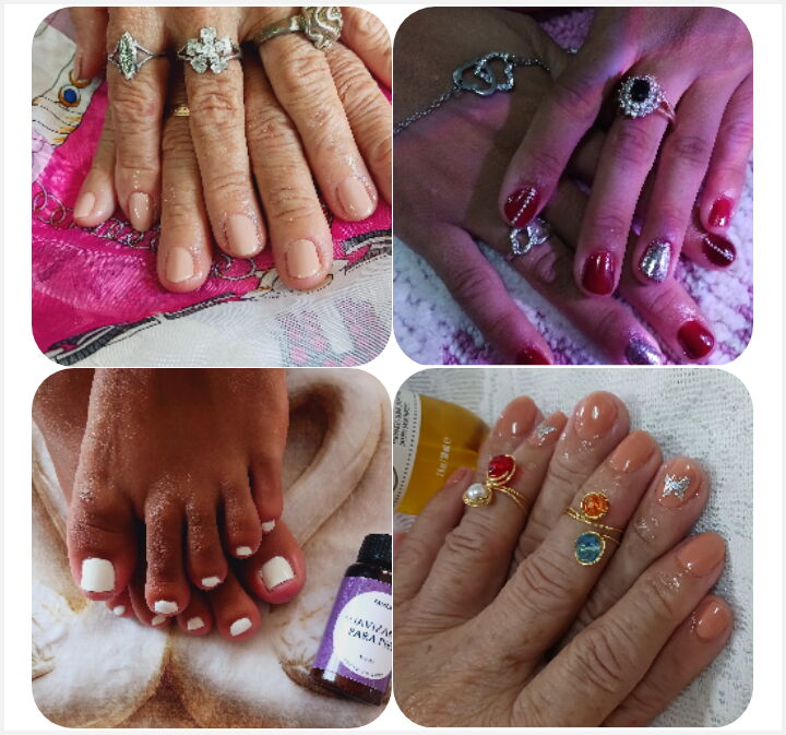 Portada de Manicura y pedicura con esmalte gel a domicilio