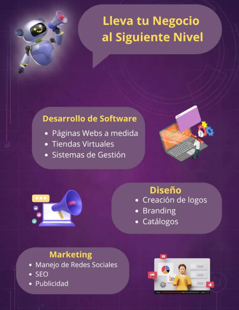 Portada de Página web, APK móvil y tienda virtual para tu negocio