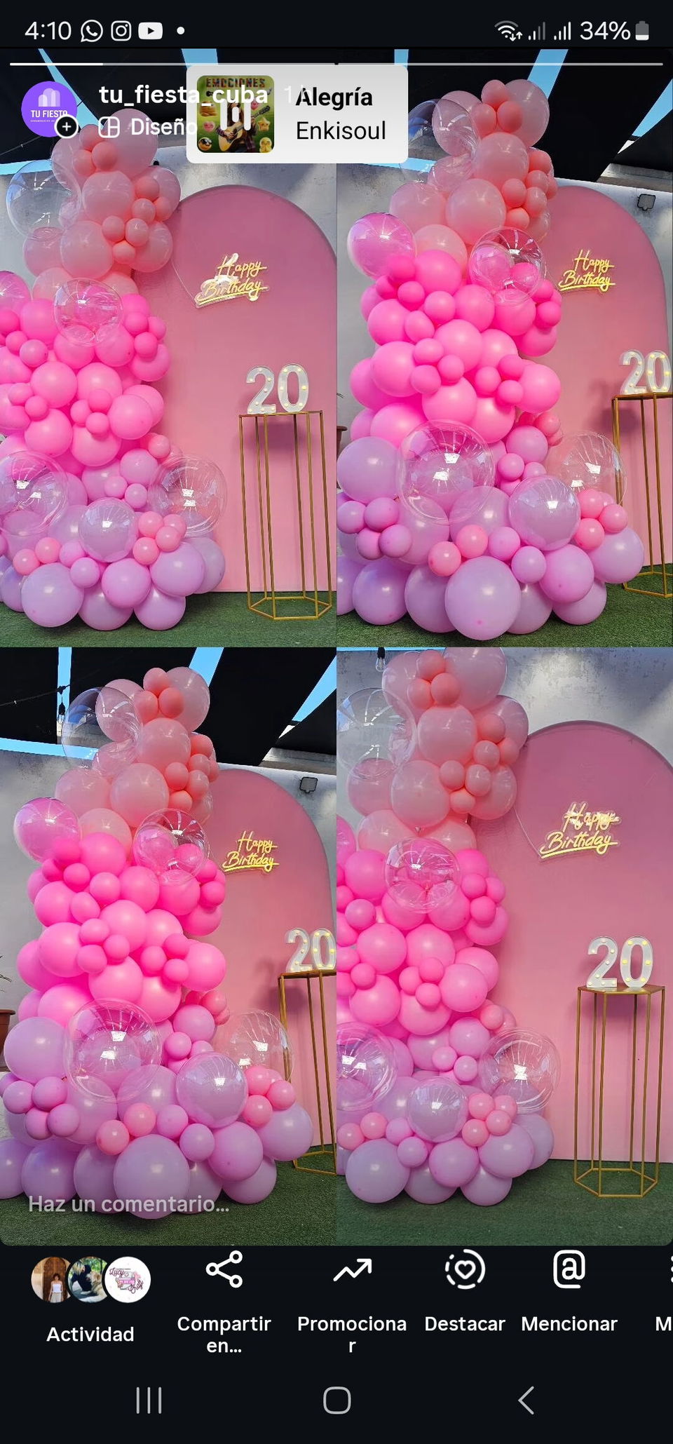 Portada de Decoración y organización de eventos y fiestas de todo tipo