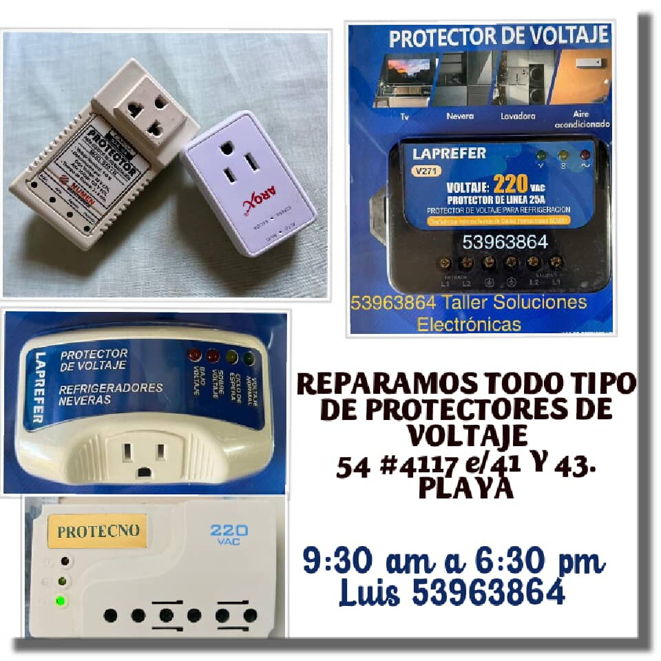 Portada de Taller Especializado en Protectores de Línea 110V y 220V