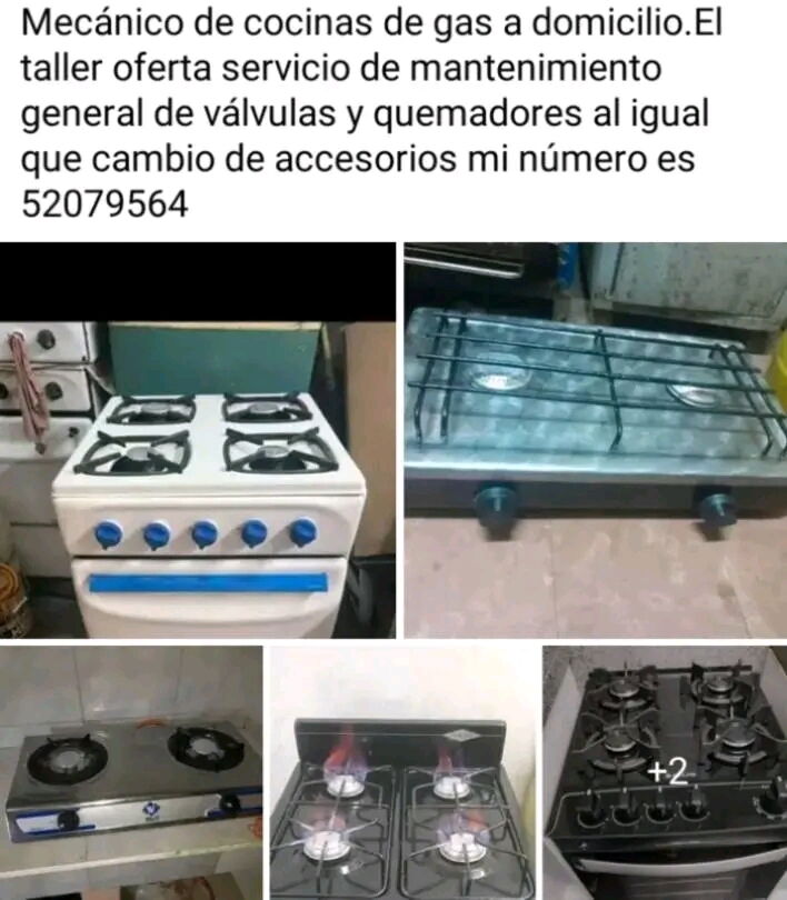 Portada de Mecánico de cocina a domicilio en Centro Habana