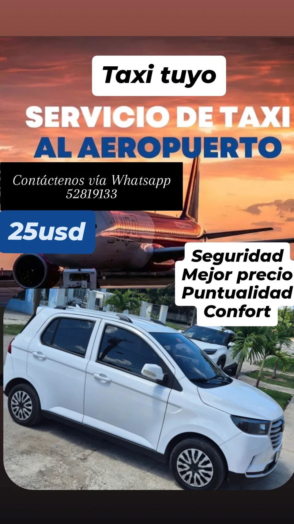 Portada de Taxi al Aeropuerto desde y hacia La Habana