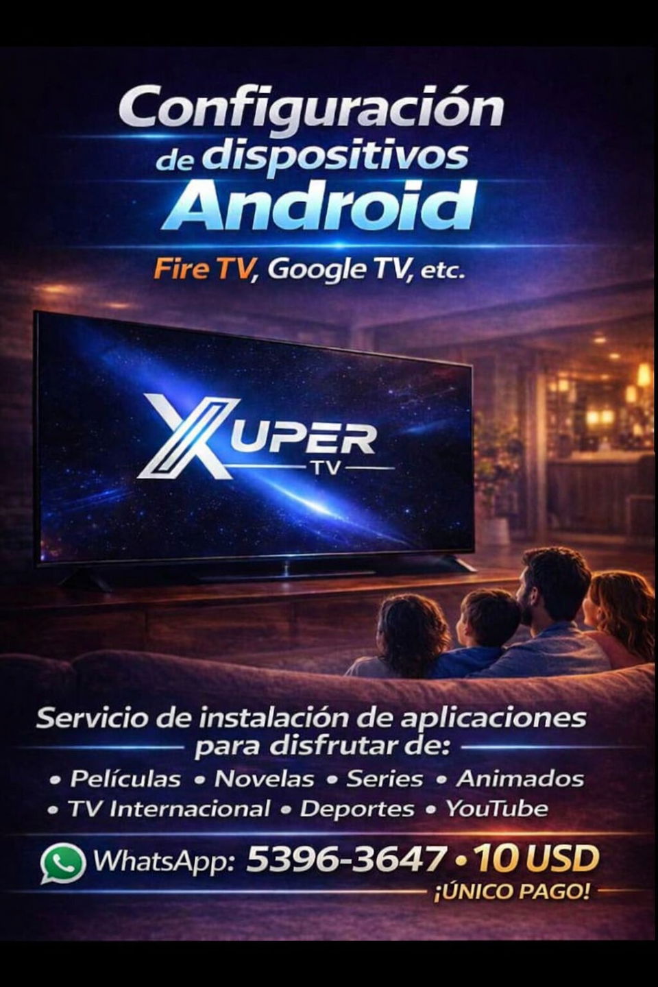 Portada de Configuración de Fire TV, Google TV y Smart TV con todo incluido