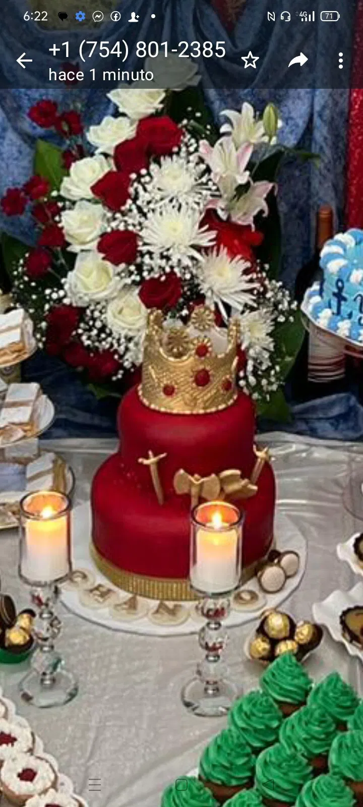 Portada de Cakes para Santos, Dulces Finos, Buffés y Comidas
