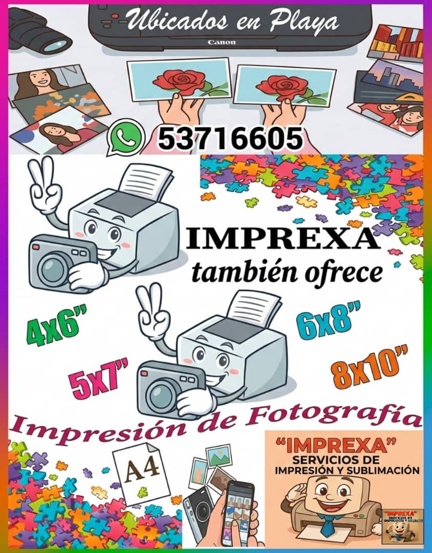 Portada de Impresión de fotos en papel profesional y artículos personalizados