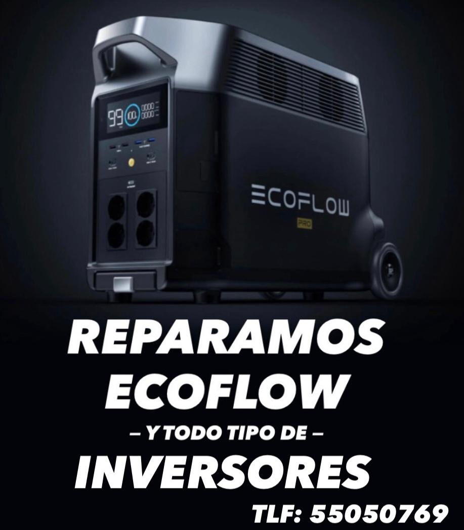Portada de Reparación y mantenimiento de estaciones EcoFlow
