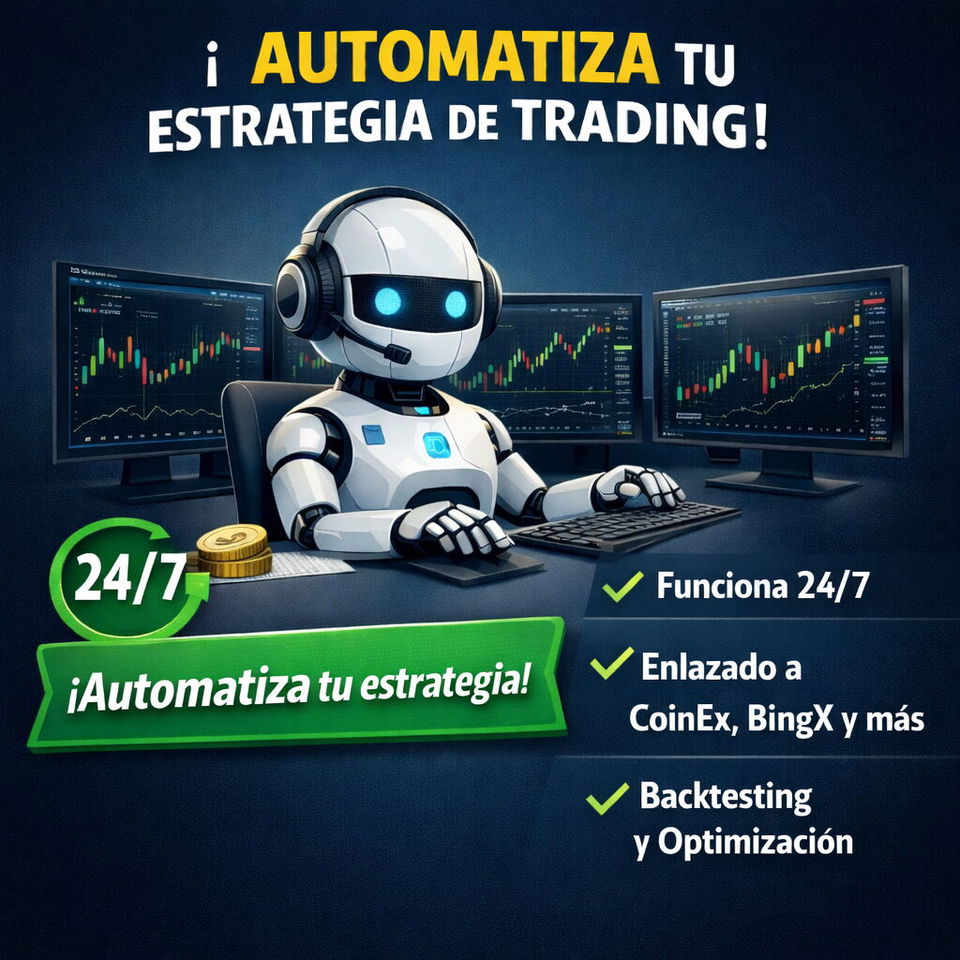 Portada de Desarrollo de Bots de Trading Automatizados