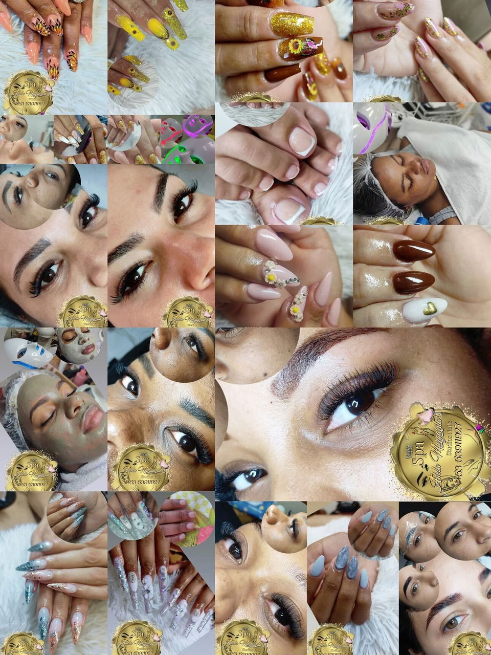 Portada de Uñas, cejas, pestañas y faciales en La Habana Vieja