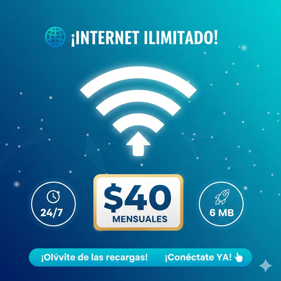 Portada de Internet 24 horas en Habana Vieja