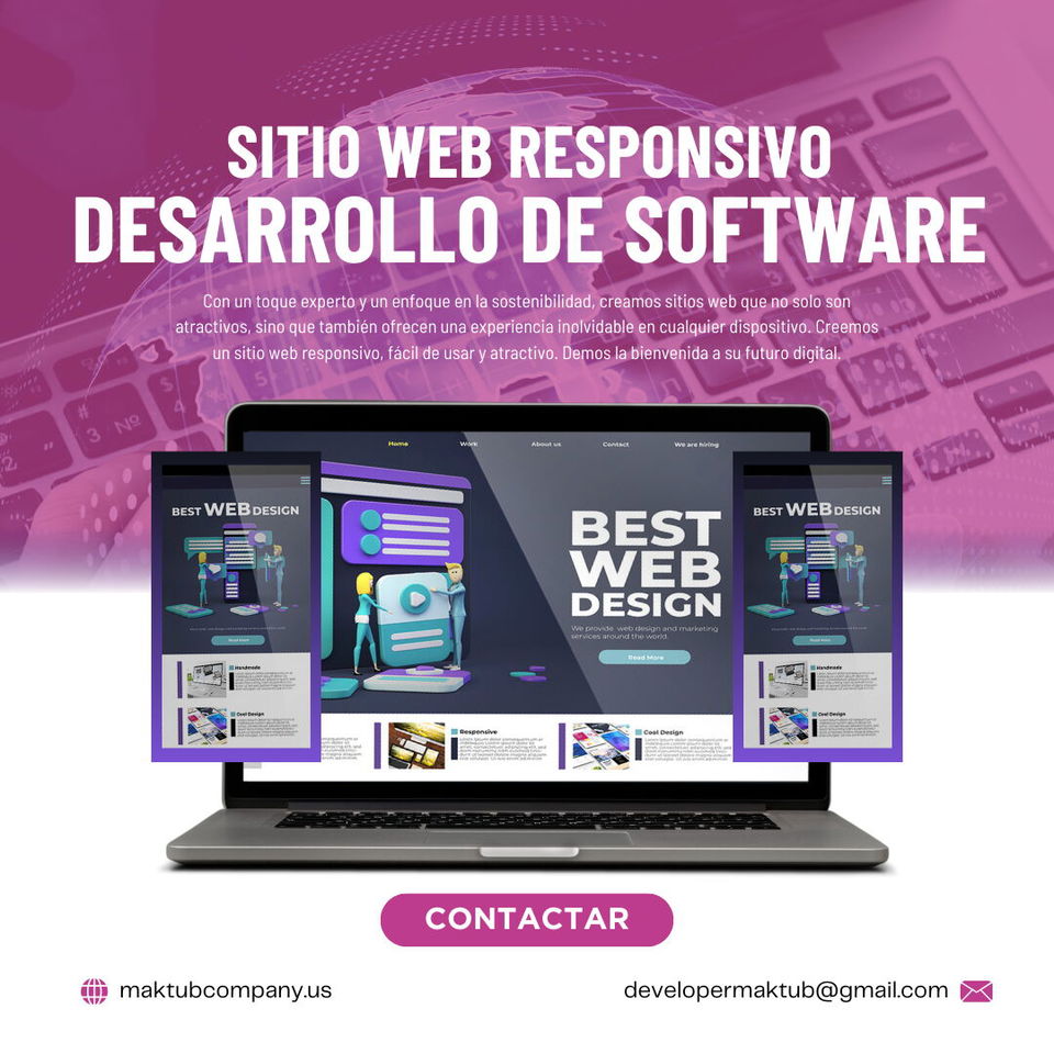 Portada de Diseño y Desarrollo de Páginas Web Profesionales | Tiendas Online | SEO