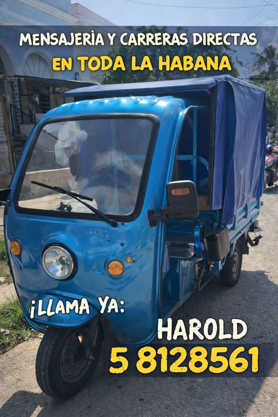 Portada de Mensajería y carreras directas por toda La Habana