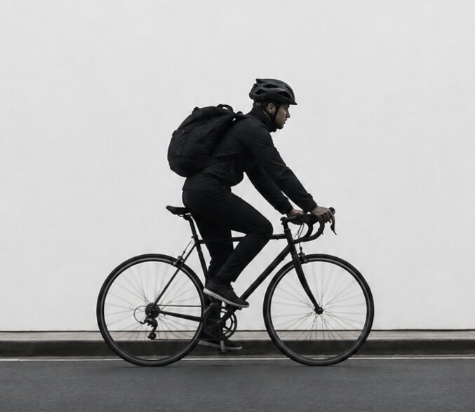 Portada de Mensajería en bicicleta en La Habana
