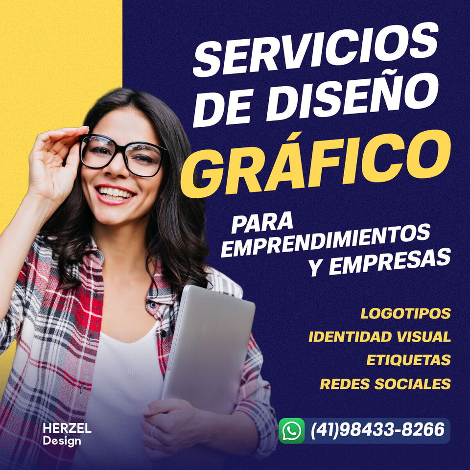 Portada de Diseñador gráfico profesional con experiencia y nivel avanzado de inglés