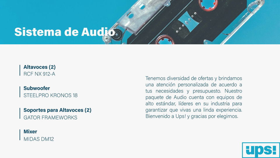 Portada de Renta de Audio Profesional para DJs, Eventos y Bares en La Habana