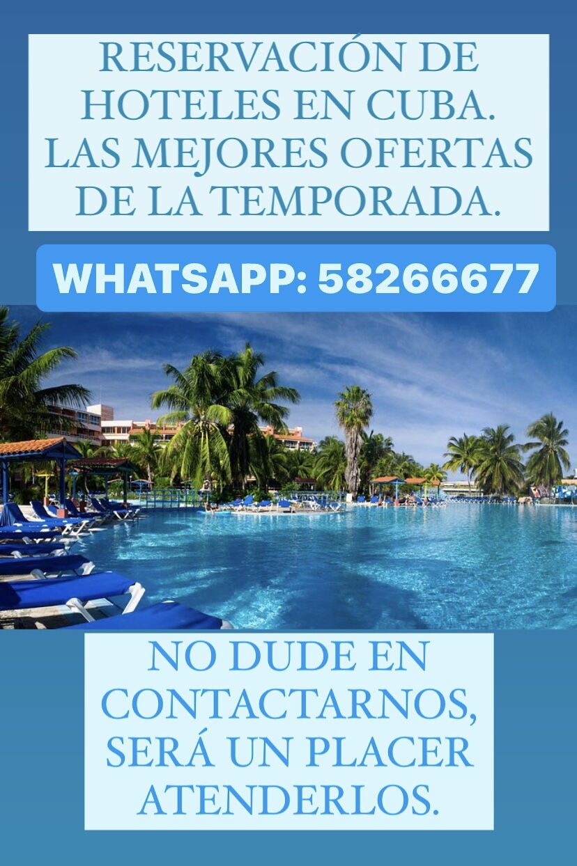 Portada de Reservaciones de hoteles en Cuba: Varadero, Cayo Santa María y Cayo Coco
