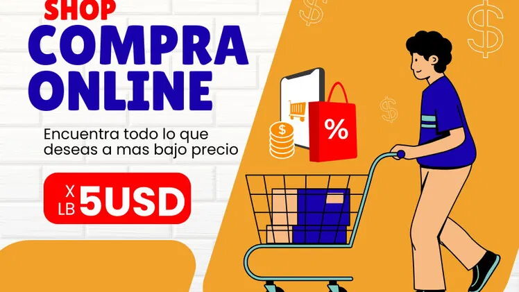 Portada de Encargos online desde Estados Unidos a Cuba