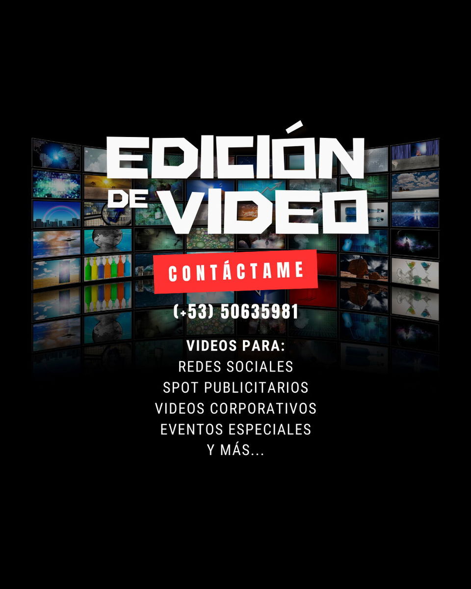 Portada de Edición de video profesional para redes sociales y campañas