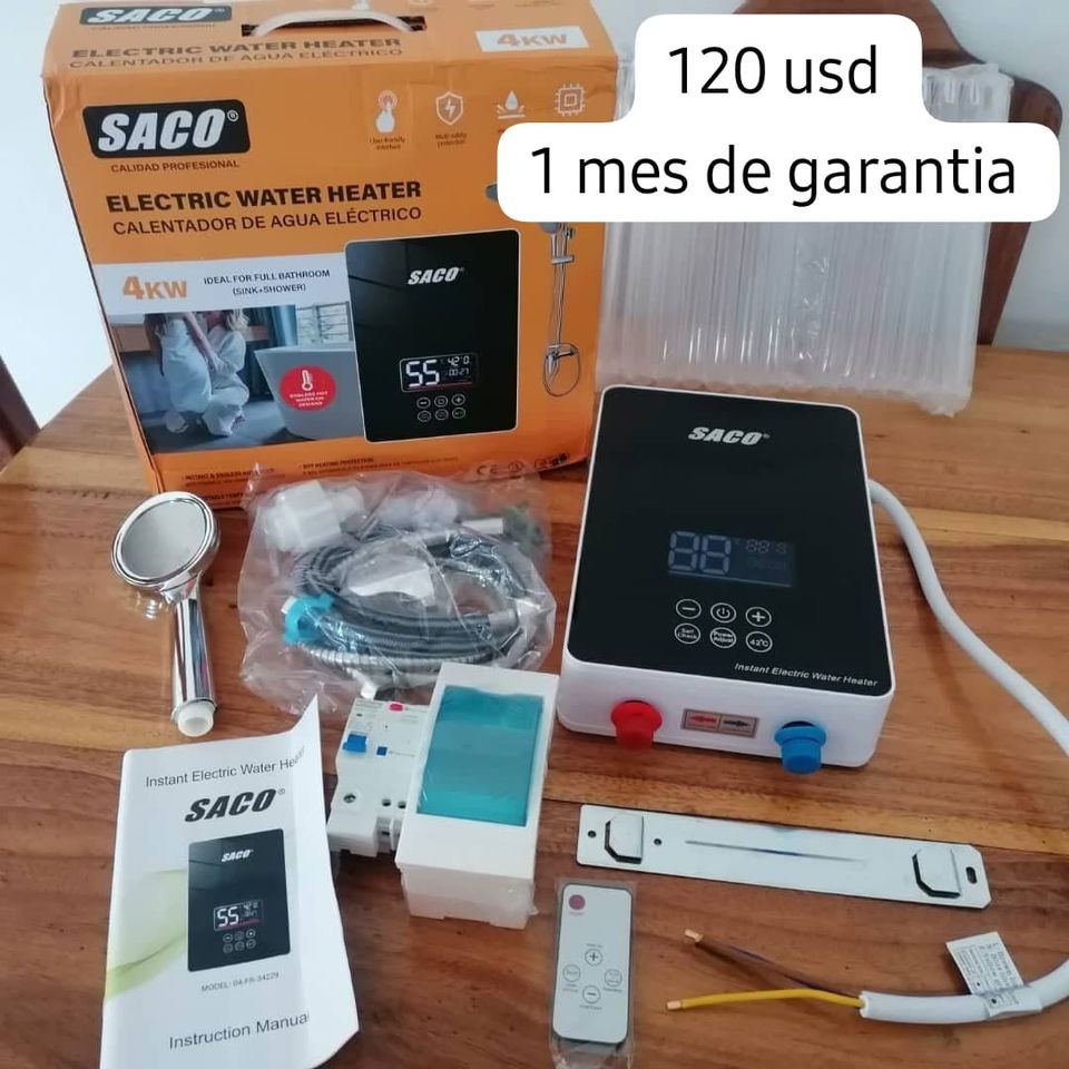Portada de Calentador eléctrico 110V de última tecnología