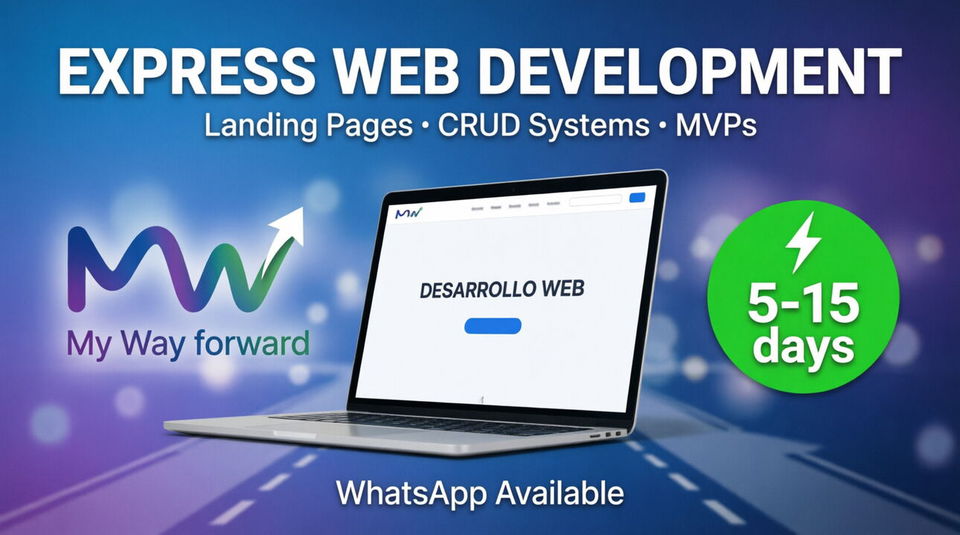 Portada de Páginas Web Profesionales con PHP y MySQL - Entrega Rápida