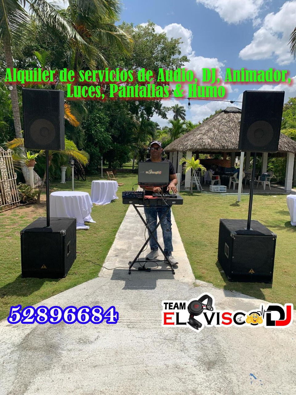 Portada de DJ, música, sonido e iluminación para tus eventos en La Habana