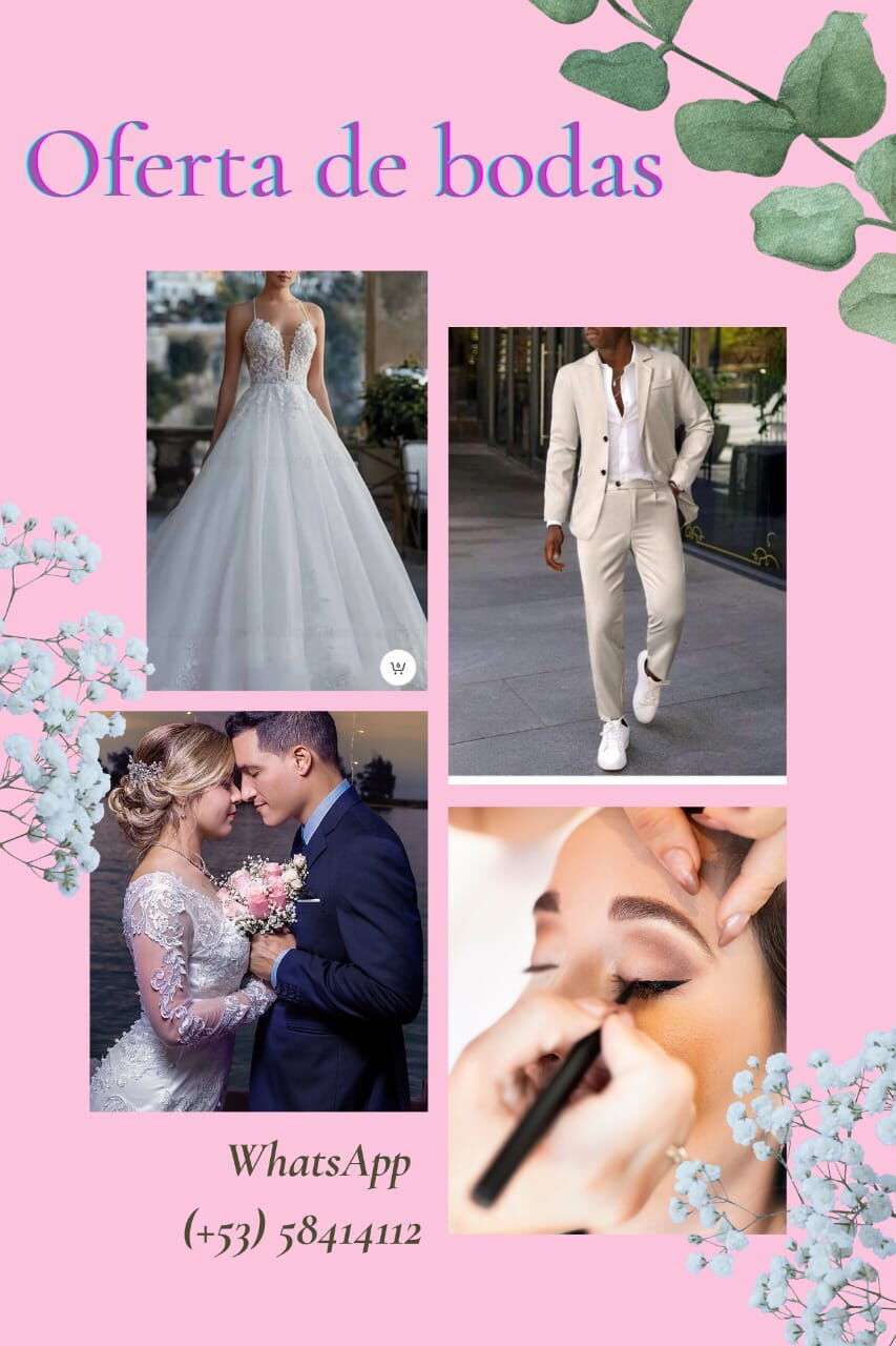 Portada de Fotografía, vestidos, trajes, maquillaje y autos para tu boda