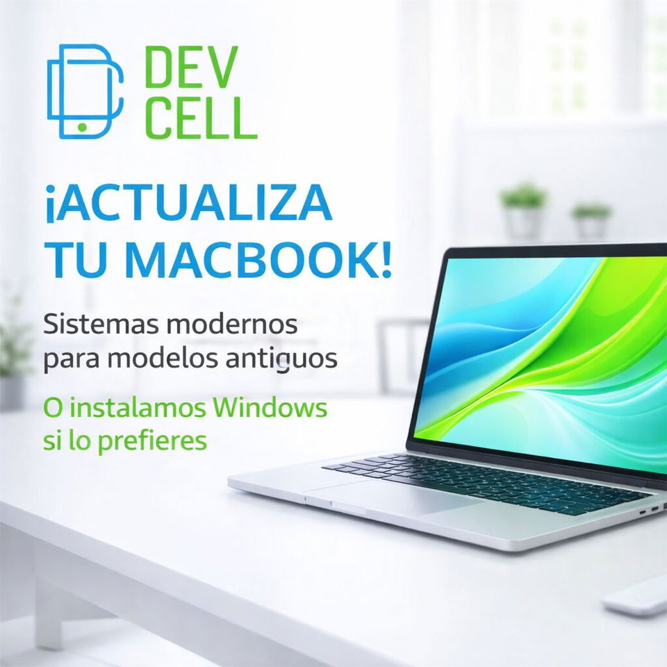 Portada de Actualización de sistema macOS para MacBook