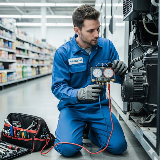 Portada de Técnico en refrigeración: montaje, reparación y mantenimiento de split y aire acondicionado