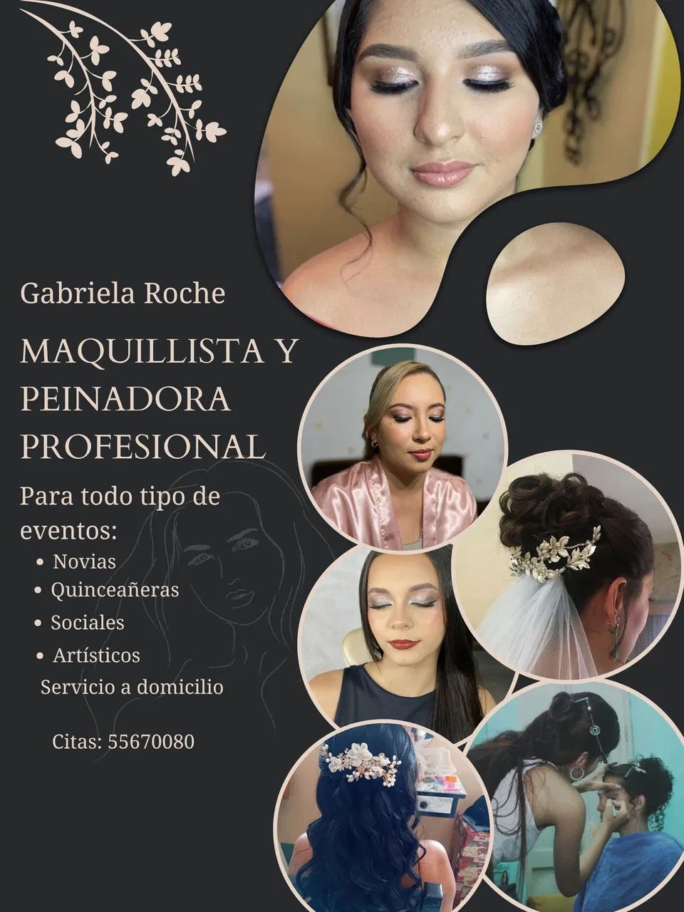 Portada de Maquillaje profesional y peinados personalizados
