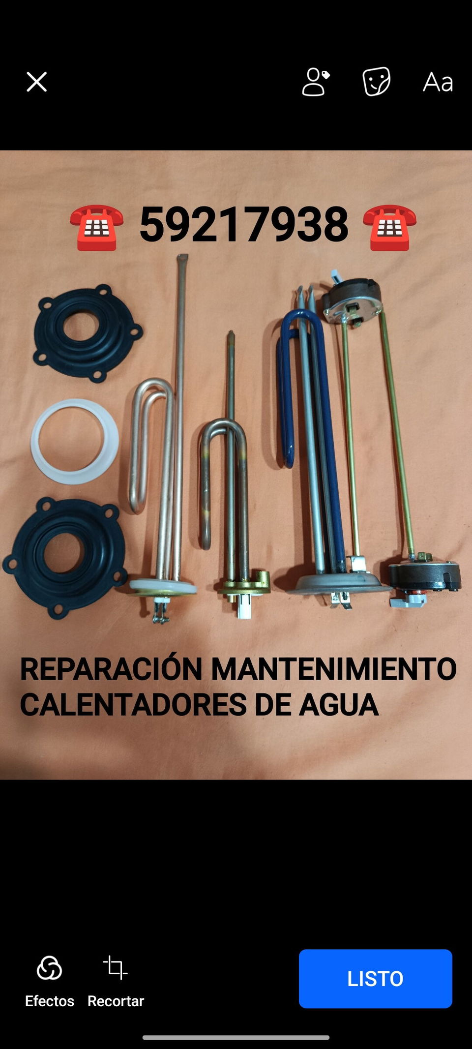 Portada de Resistencias y reparación de calentadores de agua en Centro Habana