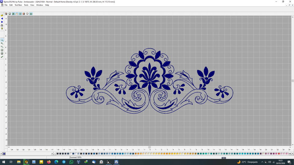 Portada de Digitalización de diseños para bordados