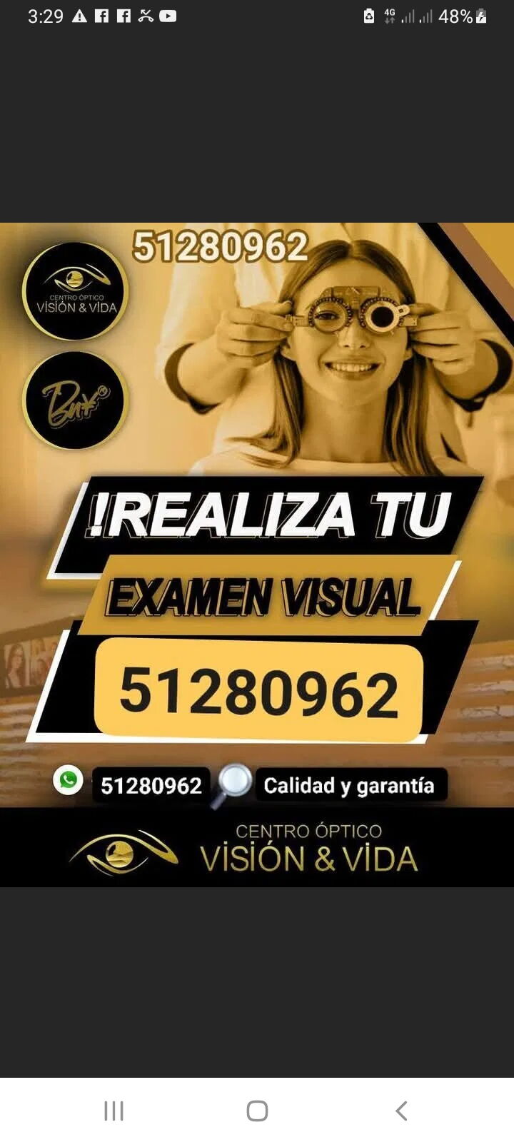 Portada de Examen visual, espejuelos graduados y lentes de contacto