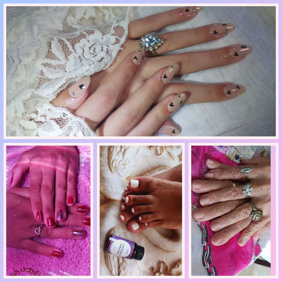 Portada de Manicura y Pedicura con gel en uñas naturales