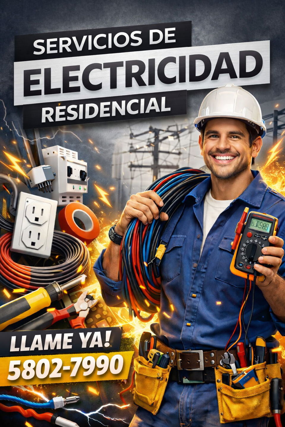 Portada de Mantenimiento e instalaciones eléctricas en San José de las Lajas