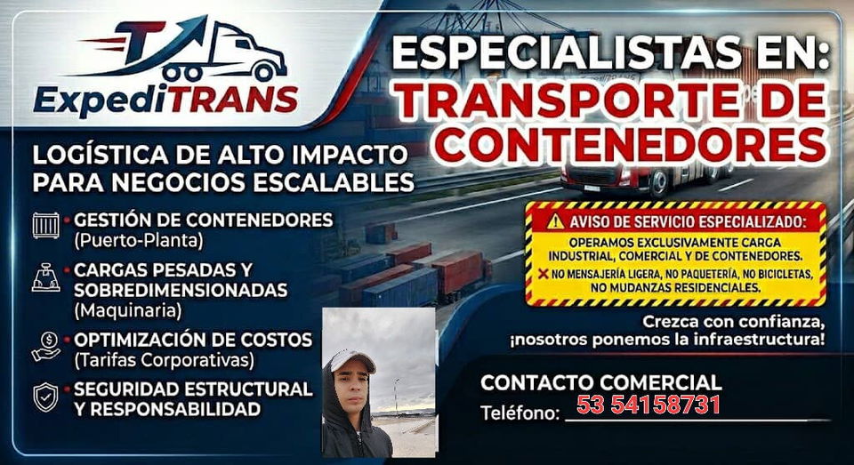 Portada de Transporte de contenedores en La Habana