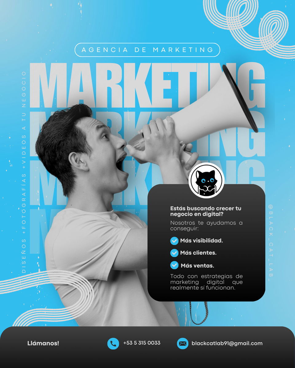 Portada de Marketing, Promoción y Community Manager para tu marca