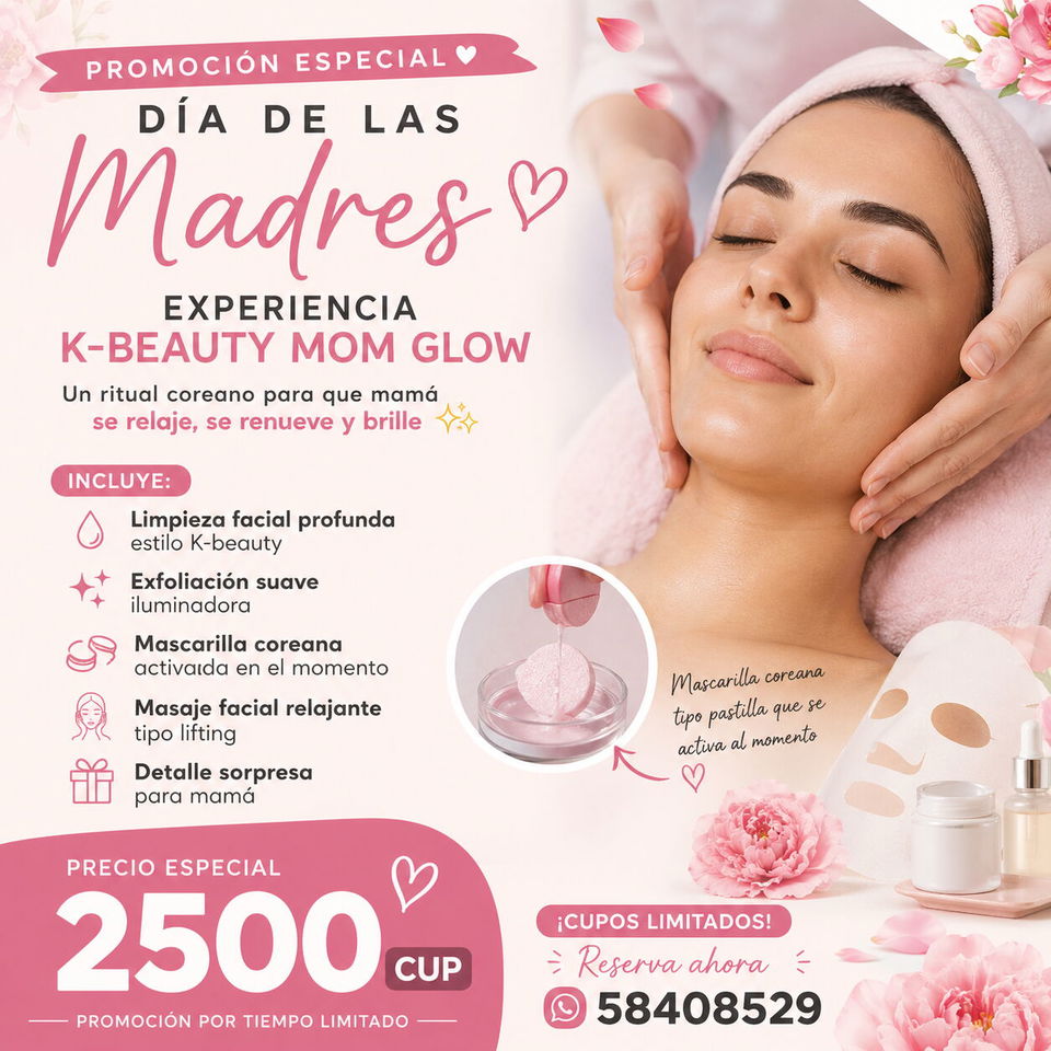 Portada de Limpieza facial estilo K-beauty – Edición Día de las Madres