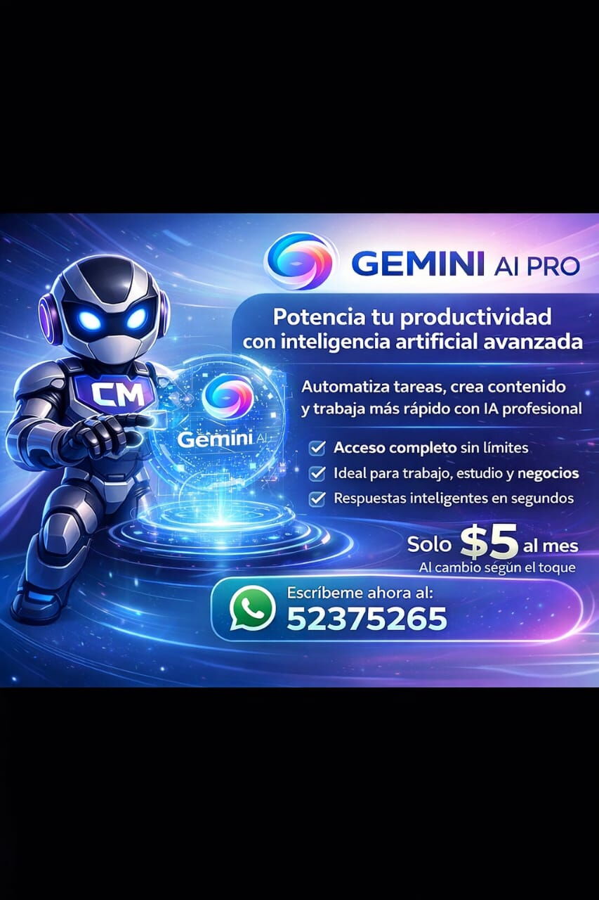 Portada de Gemini Pro + Veo: inteligencia artificial para productividad y creatividad