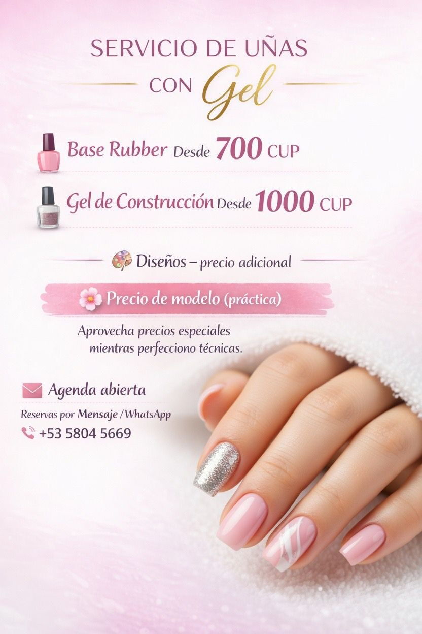 Portada de Manicura a precio especial en Santa Fe, Playa